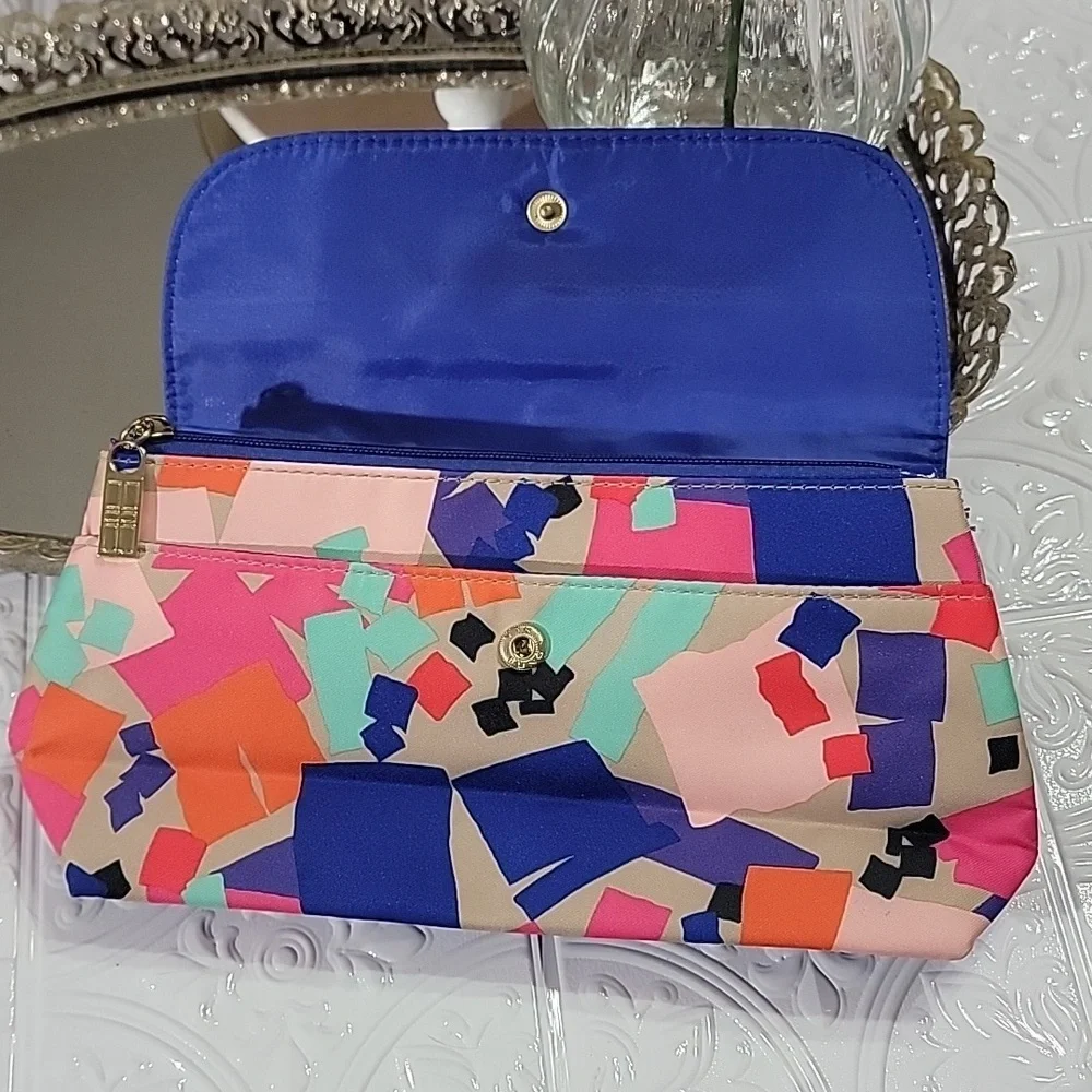 Shoshanna For Elizabeth Arden Cosmetic Makeup Toiletries Travel Bag